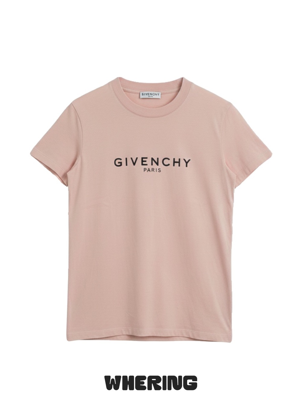 🛍️Givenchy Authentic Distressed Logo Short Sleeve Tee